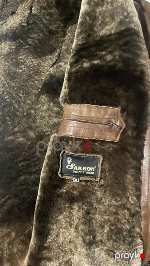 Kurtka, Dəri, Payız, 2XL — Bakı