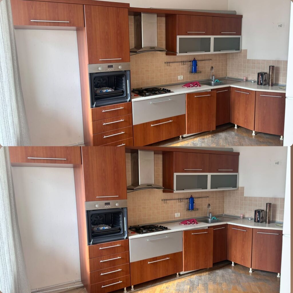 Endirim olundu Metbex mebeli satılır 400₼. Ölçü 3.2/2.1m. Üzerinde — Mətbəx mobilyası, Digah