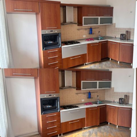 Endirim olundu Metbex mebeli satılır 400₼. Ölçü 3.2/2.1m. Üzerinde — Кухонная мебель