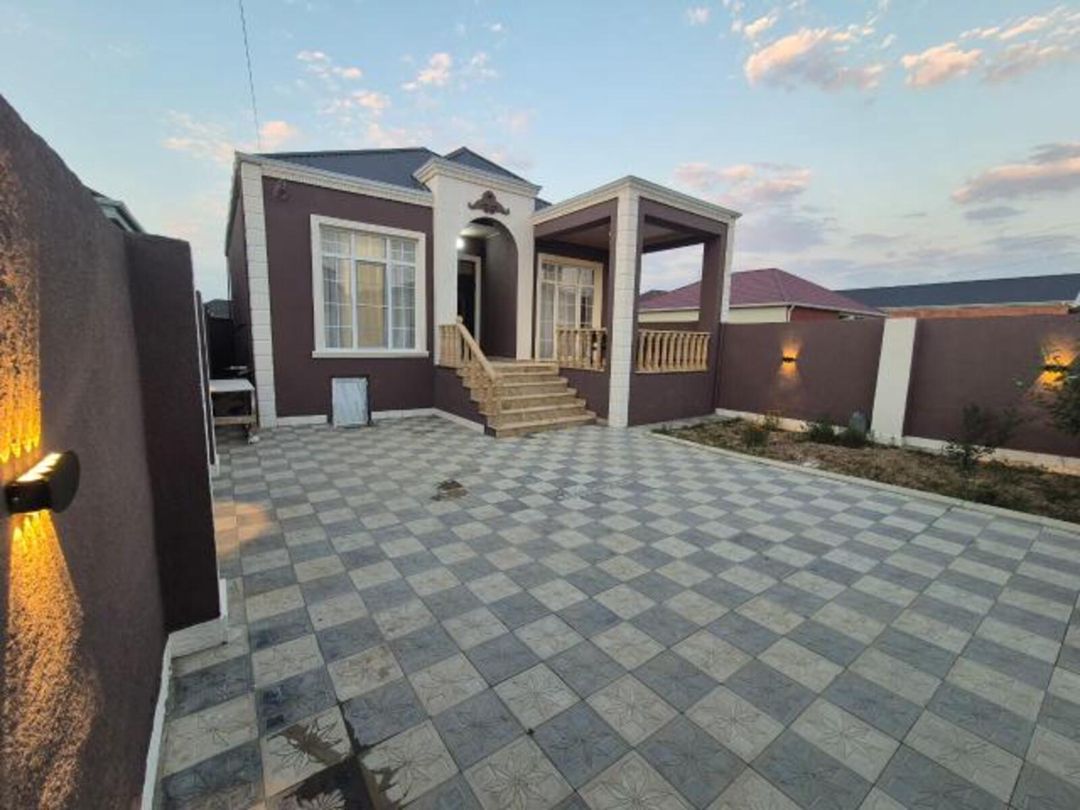 Satılır 3 otaqlı həyət evi/bağ evi 90 m² — Ev, villa, Bakı (2)