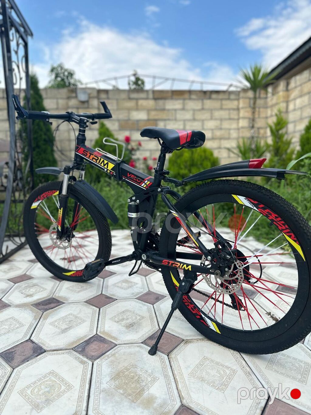 Strım V520 qatlanan dağ velosipedi - Qatlanan alüminium/metal korpus — Dağ velosipedləri, Sabirabad (2)