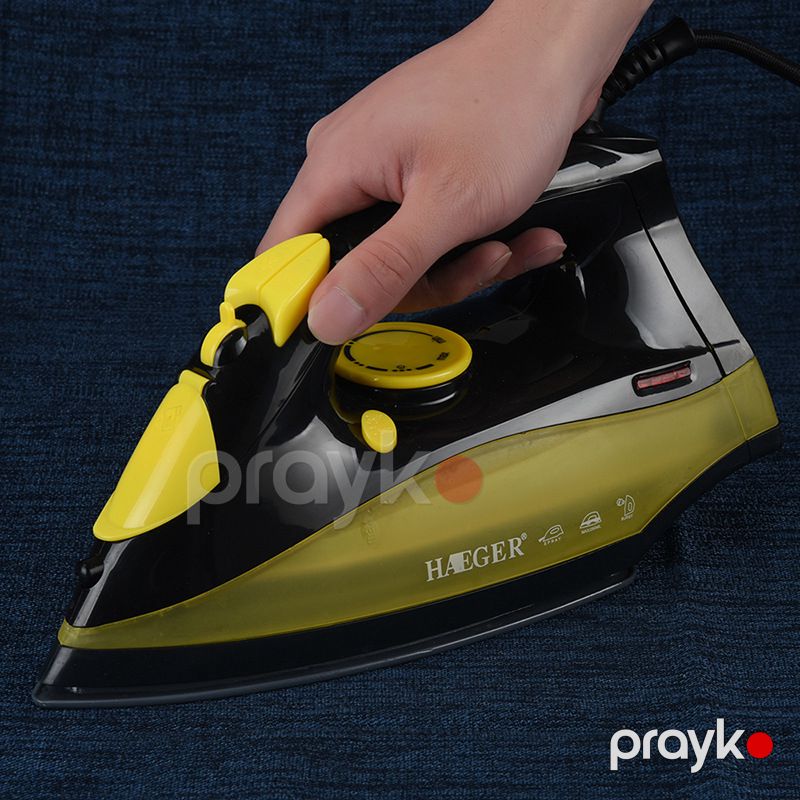 Yüksək Keyfiyyətli Haeger Buxarlı Ütü 2200 Wt Gücə Məxsus Seramik Buxarlı Ütüsü HG-1225 — Ev texnikası, Bakı (2)