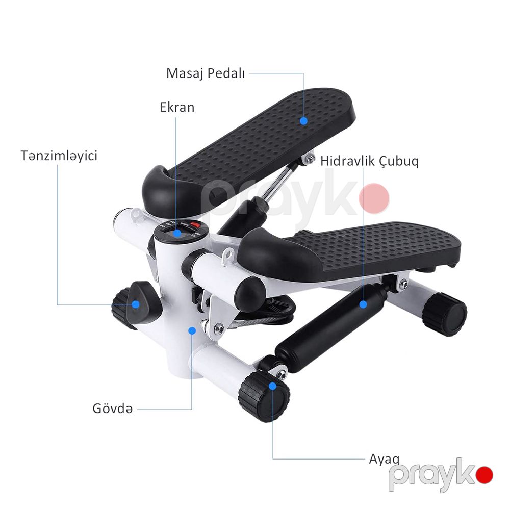 Elastik Bandlı Hidravlik Stepper Mini Step Fitness Üçün Xüsusi Dizaynlı Aspo Davamlı Stepper — Fitness və simulyatorlar, Bakı (3)