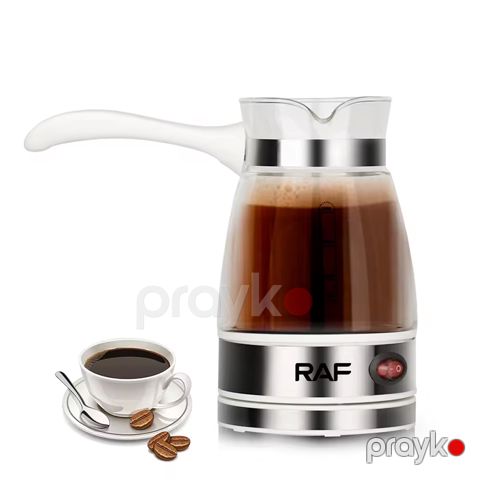 Yeni RAF Premium Şəffaf Şüşə Çaynik Avropa Standartlarına Uyğun Qəhvə Dəmləyicisi R.125 Qəhvə Hazırlayıcı — Bakı