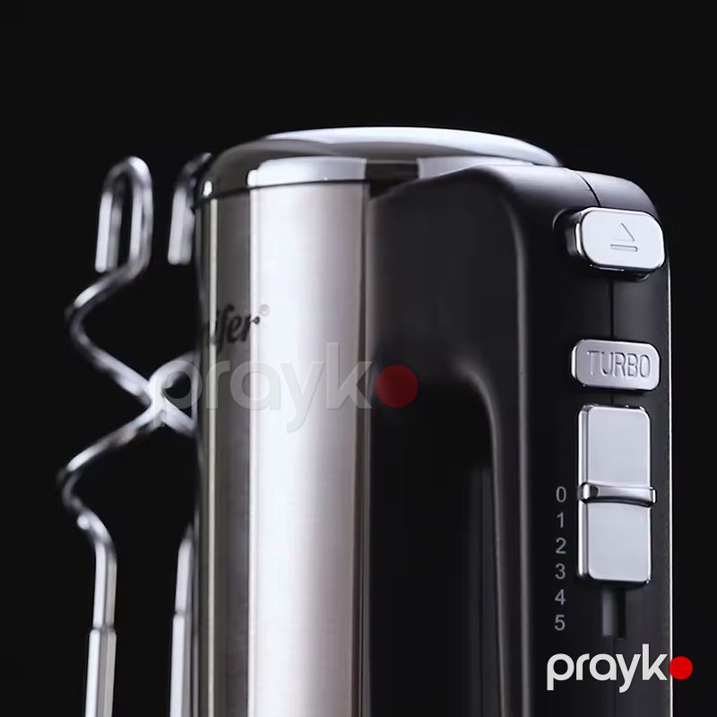 Sonifer SF-7022 Çoxfunksiyalı 5 Sürətli Əl Mikseri Yumurta Çırpıcı Xəmir Qarışdıran 300W Gücündə Paslanmaz Polad Başlıqlı Mikser — Blenderlər, xırdalayanlar və mikserlər, Bakı (6)
