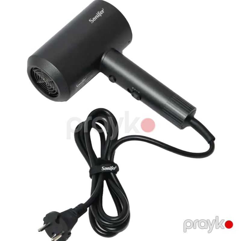 Sonifer SF-9580 - Fen, 1800w Güc, Yüksək Güclü Kiçik Elektrikli Səyahət Saç Qurutma Maşını — Fən, Bakı (4)