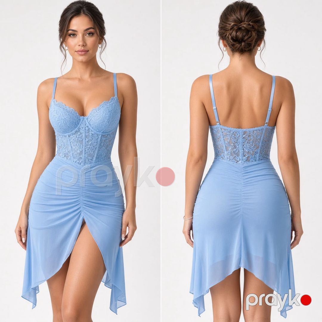 Gecə köynəyi, Mavi, Poliester, ölçü One size — Mallar, Bakı (2)