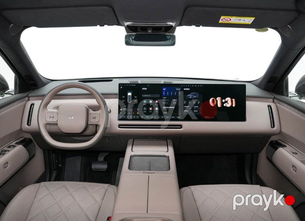 Li Auto L9, 1.5 L, 52.3 kWh, 2026 il, yeni — Avtomobillər (9)