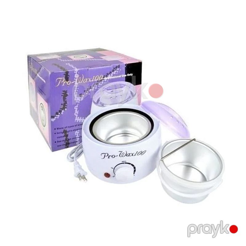 Professional Keri 400ml White Pro -Wax 100 - Elektrikli Salon Mum Qızdırıcısı Salon Lipiçka Qazanı — Gözəllik və səhiyyə, Bakı (6)
