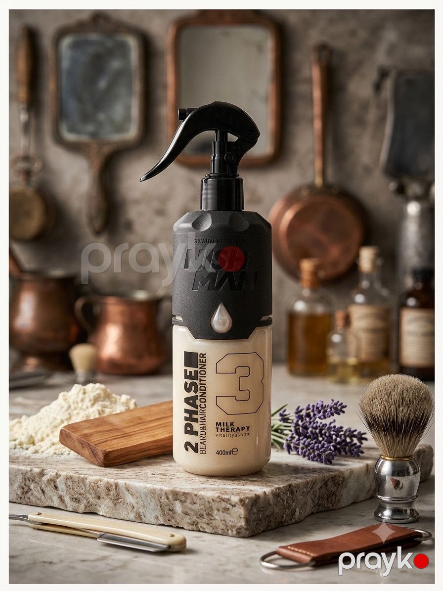 Kondisioner-sprey saç və saqqal üçün Nishman Milk Therapy, 400 ml — Mallar, Bakı (2)