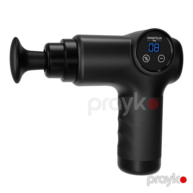 Smartgun Pro masaj tabancası Əzələ Ağrısı üçün Dəyişdirilə Bilən Başlıqlı masaj silahı USB Şarj masaj tapançası — Masaj aparatları, Bakı (2)