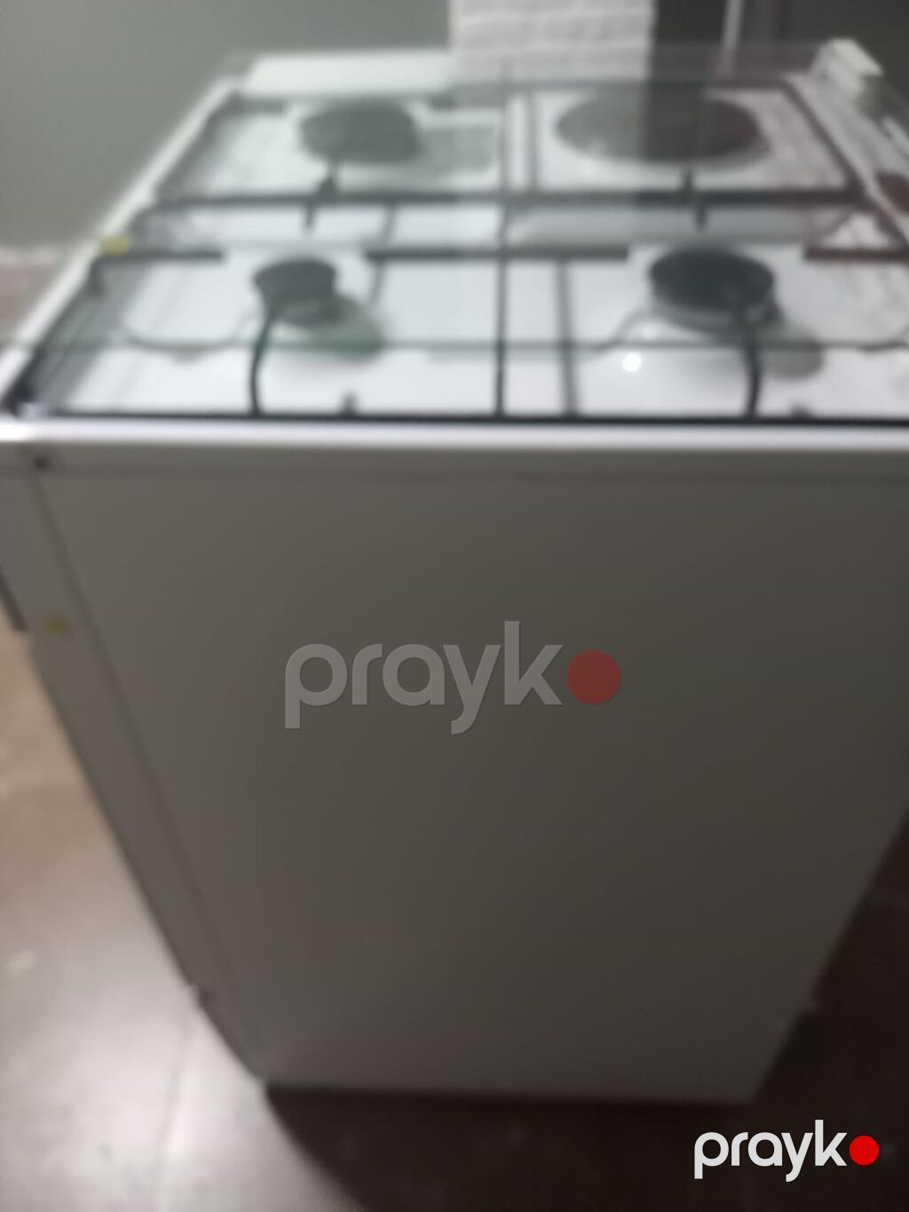 Qarışıq sobası Ayrıca dayanan, 4 gözlü, İşlənmiş — Plitələr, Xırdalan (3)