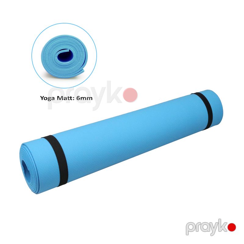 Ekoloji Təmiz Yoga Mat 173 x 60 x 0.6 sm Nəmə Davamlı Yoga Plates Matı Gimnastika Matı — Fitness və yoqa, Bakı (4)