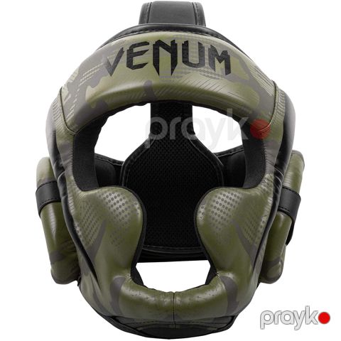 Original Venum Elite Boks Dəbilqəsi Baş Qoruyucu Kask Xaki — Bakı