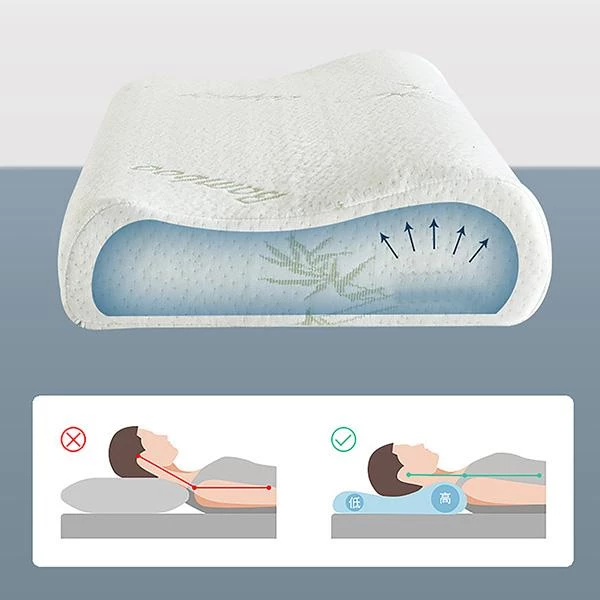 Anatomik ortopedik yastıq Bambuk 55х35 sm — Mallar, Bakı (3)