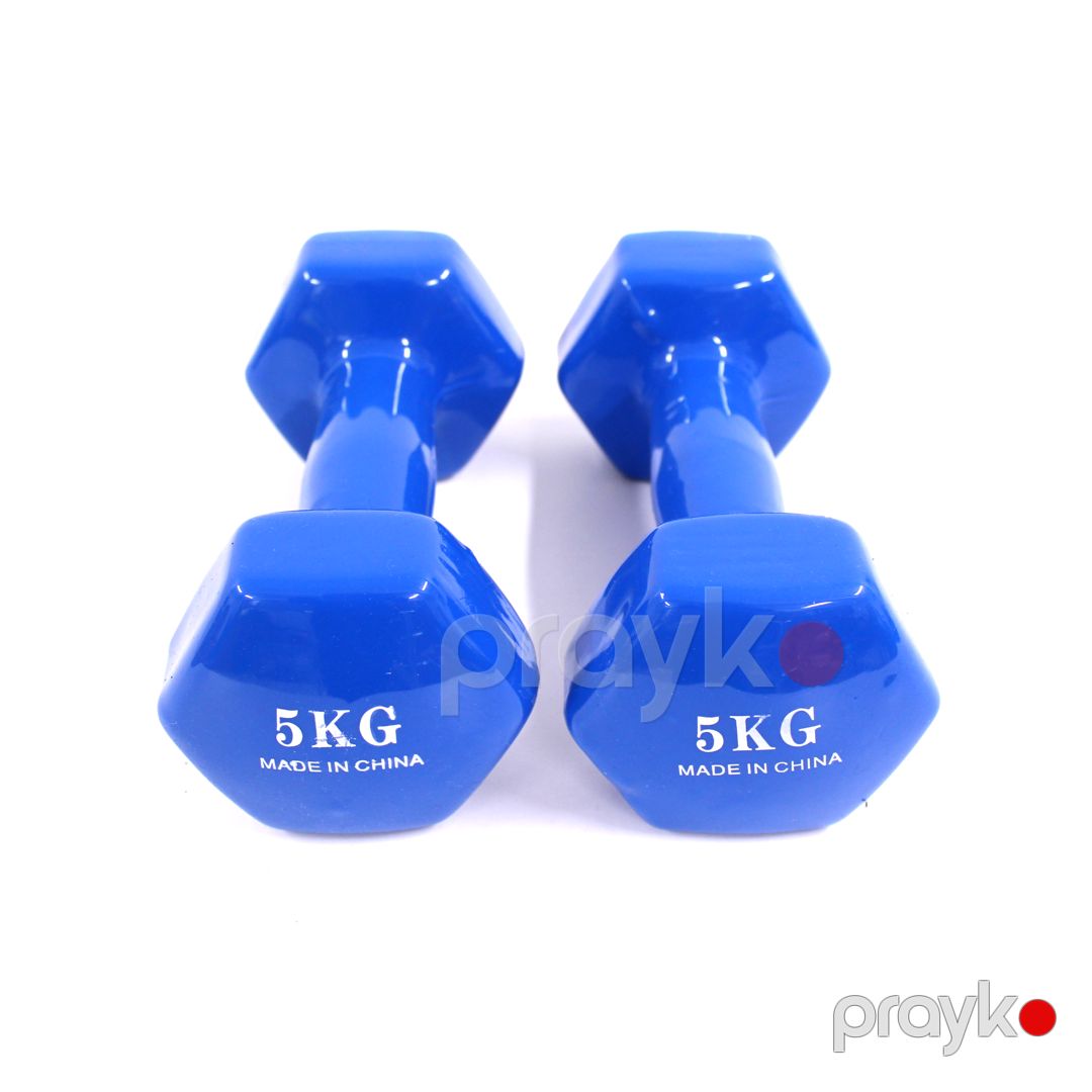 Sweat Kauçuk Örtüklü Qantel Dəsti 2x 5kq Toplam Ağırlıq 10kq — Fitness və simulyatorlar, Bakı (3)