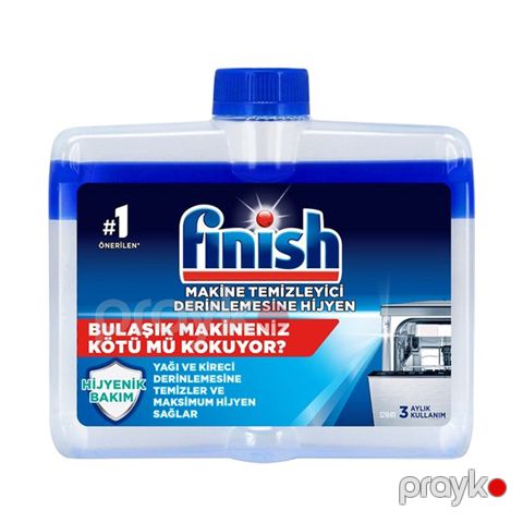 Finish Bulaşık Makinesi Temizleyici Sıvı 250 ml Bulaşık Makinesi Temizleyici Jeli Hijenik Bakım Qabyuyan Maşın Üçün Təmizləyici — Bakı