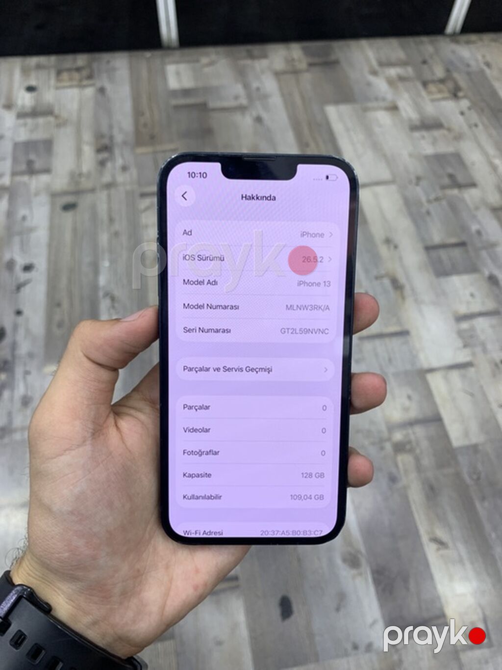 IPhone 13, Midnight, Simsiz şarj — Apple iPhone, Bakı (5)