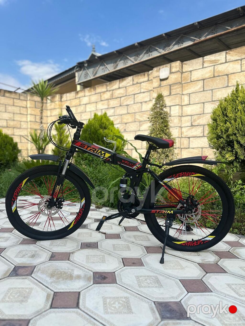 Strım V520 qatlanan dağ velosipedi - Qatlanan alüminium/metal korpus — Dağ velosipedləri, Sabirabad (8)