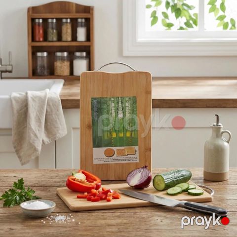 Mətbəx lövhəsi, bambuk, 34 sm — Bakı
