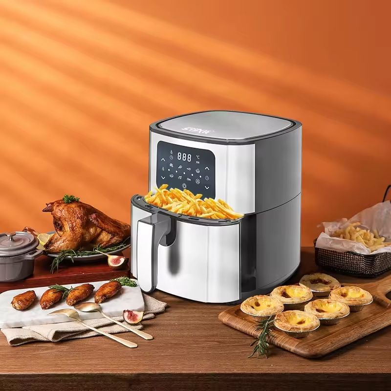 Wınnıng Star ST-9645 Airfryer Elektrikli Qızardıcı Hava Fritöz Tutum 5,5L — Digər mətbəx texnikası, Bakı (5)