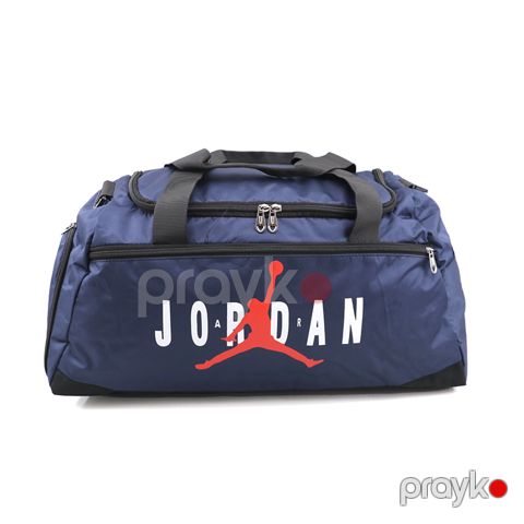 Jordan Sport Səyahət Çantası Unisex Kiçik Ölçülü Çox Cibli Jordan Universal Çanta Göy Sini Rengli İdman Sunkası — Bakı