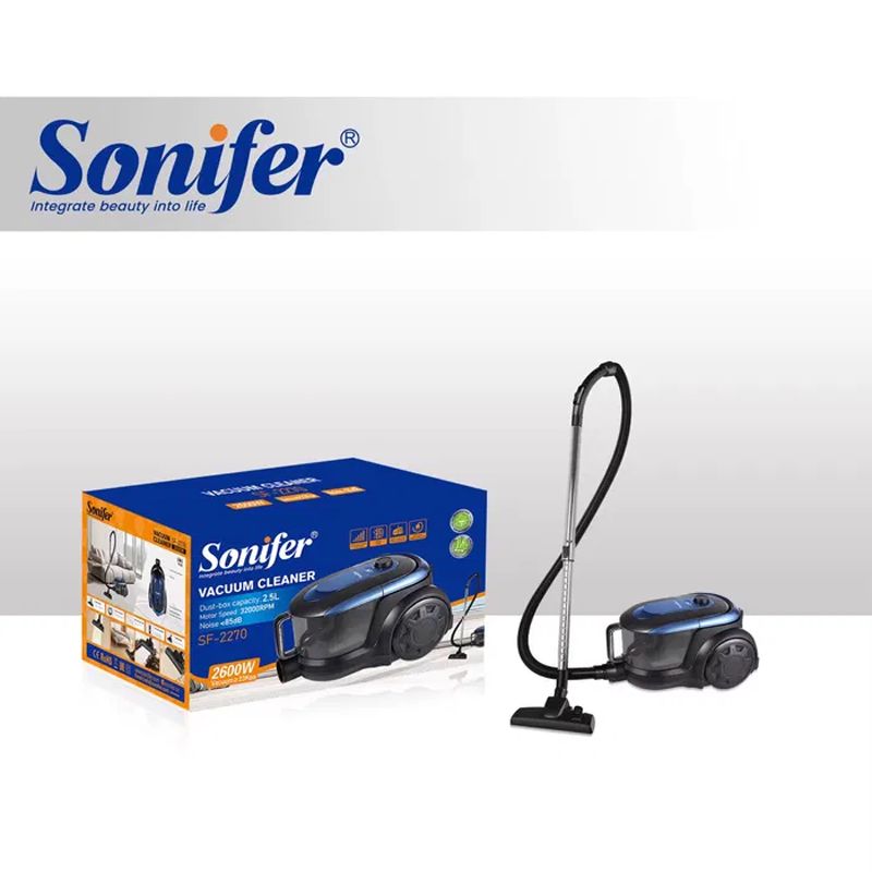 Sonifer SF-2270 - Tozsoran 2600W Güc ilə Yüksək Enerjiyə Malik Effektiv Tozsoran — Tozsoran, Bakı (4)