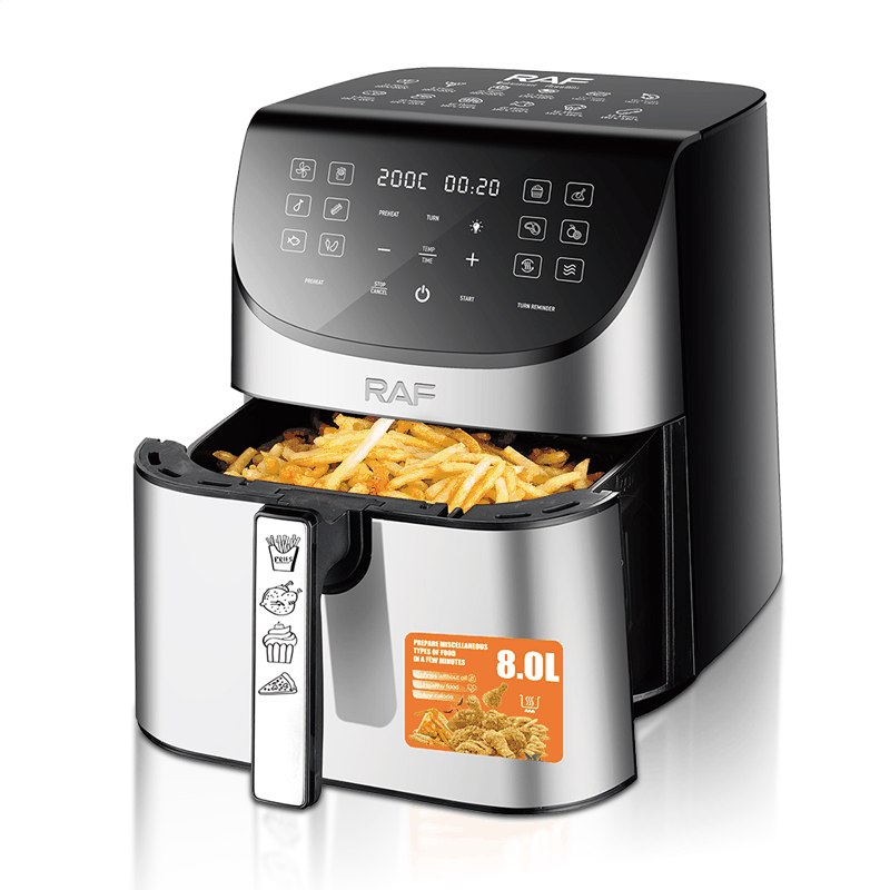 RAF R.5388 - Qoşa Spirallı Mətbəx Fritürü, 8L Həcm, 1700W Güc alt-üst spirall — Digər mətbəx texnikası, Bakı (2)