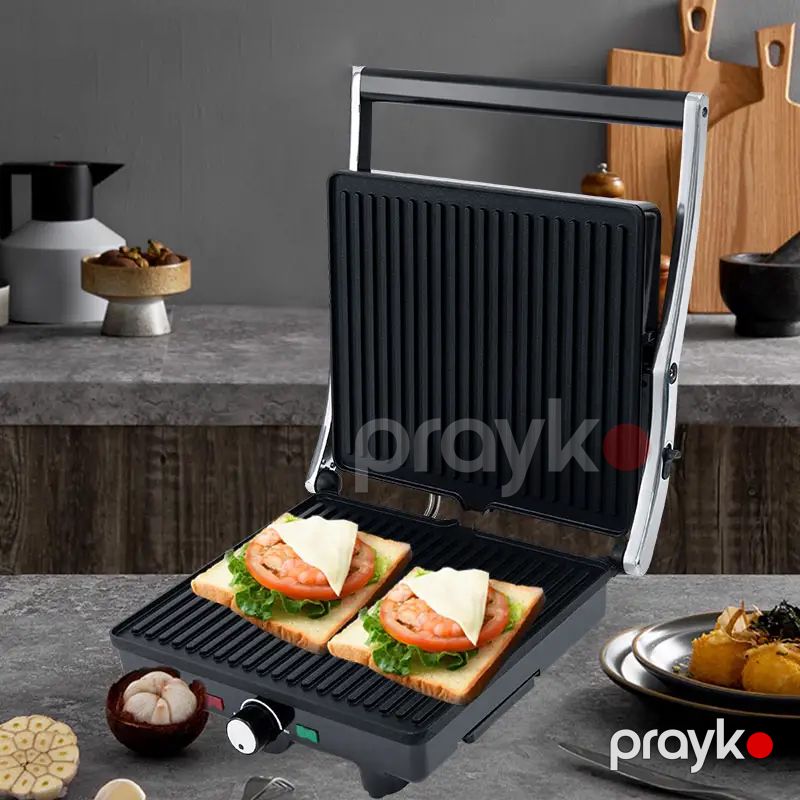 Sokany SK-226B Çoxfunksiyalı Elektrikli Toster Sandviç Biftek İzgaralar Hazırlayıcı Toster 2000 W — Toster və vaflyasıcı, Bakı (5)