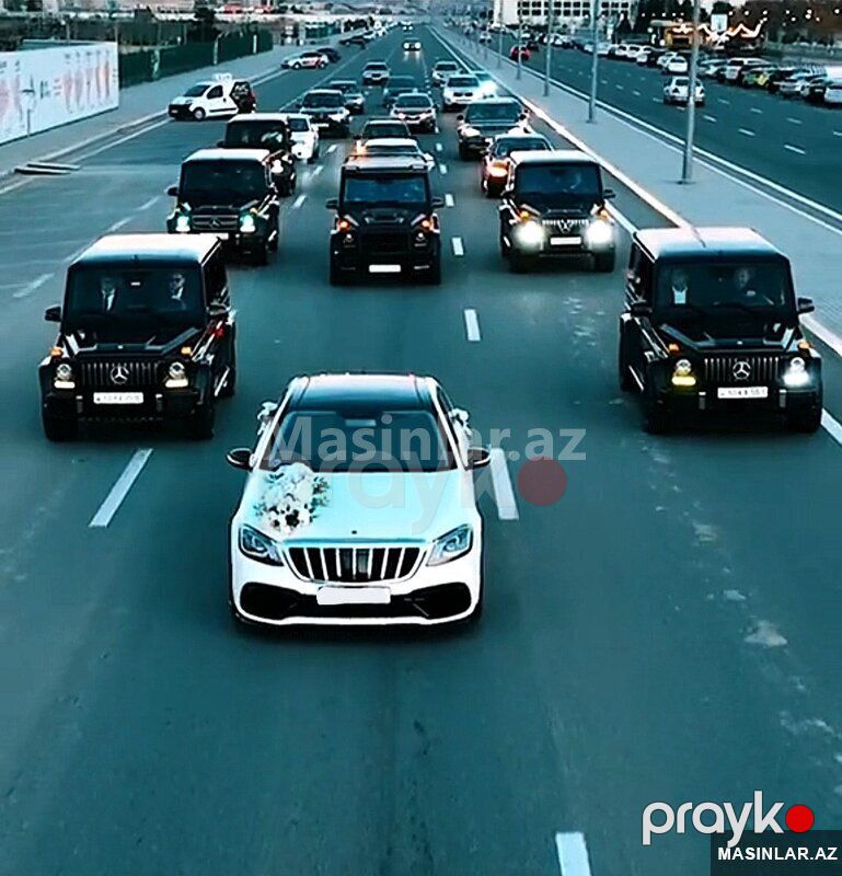 Mercedes S class 2019 il — Minik avtomobili icarəsi, Bakı (2)