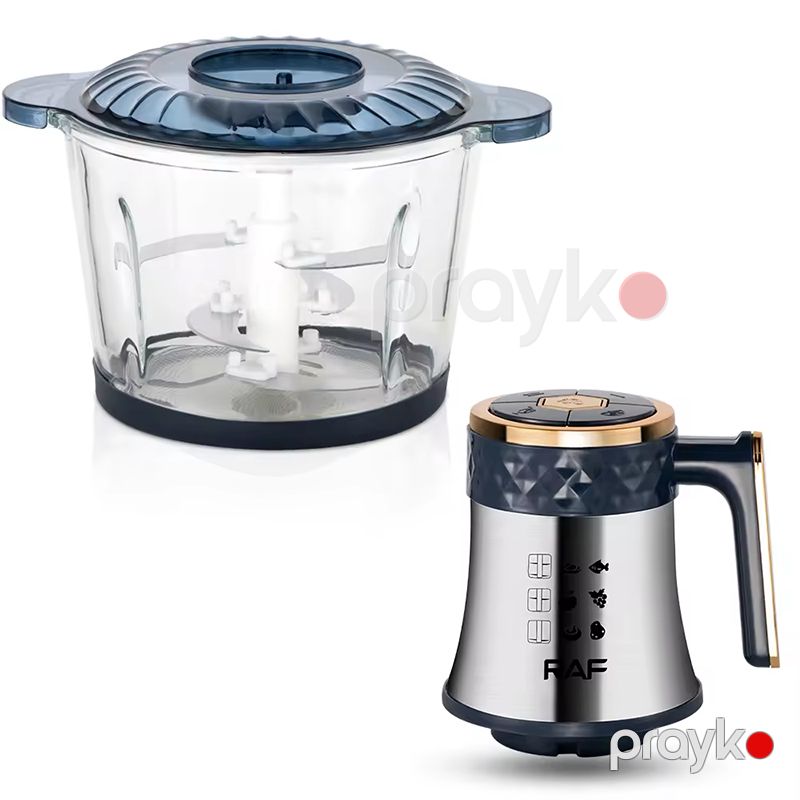 RAF R.7043 Çoxfunksiyalı Elektrikli Mətbəx Doğrayıcısı Tərəvəz Doğrayıcı 800W — Blenderlər, xırdalayanlar və mikserlər, Bakı (4)