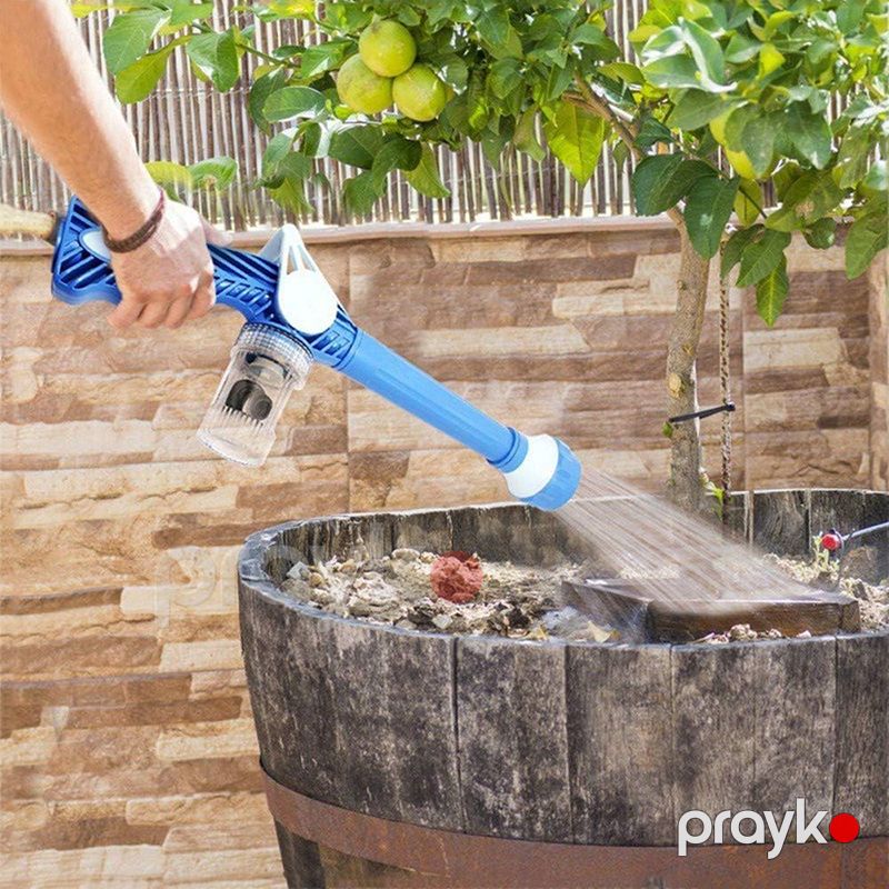 Təzyiqli Avtomobil Yuyucu Lances 8 in 1 Çoxfunksiyalı Tənzimlənən Köpük Silah Bağ Ev Üçün Təziqli Su Şlankı Güclü Nozzle Plastik Şlank — İdman, hobi, istirahət, Bakı (4)