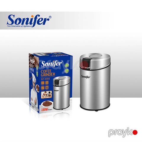 Sonifer SF-3582 Çoxfunksiyalı Qəhvəçəkən Ədviyyat Kofe Üyüdücü — Bakı