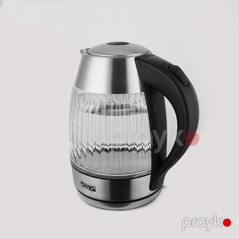 DSP KK1269 Elektrikli Çaydan Led İşıqlı Paslanmayan Polad Çaydan 2200W — Elektrik çaydanları və termoslar, Bakı (3)