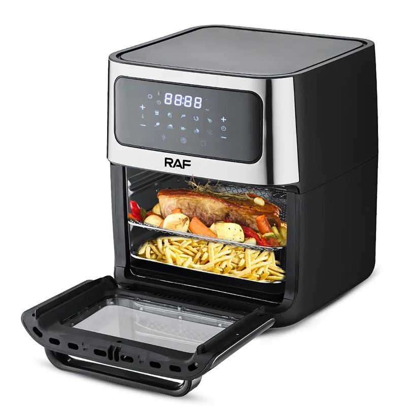 RAF R.5340 Çoxfunksiyalı Sensorlu Ekranlı Böyük Tutumlu Elektirikli Qızardıcı Airfryer 14L — Digər mətbəx texnikası, Bakı (3)