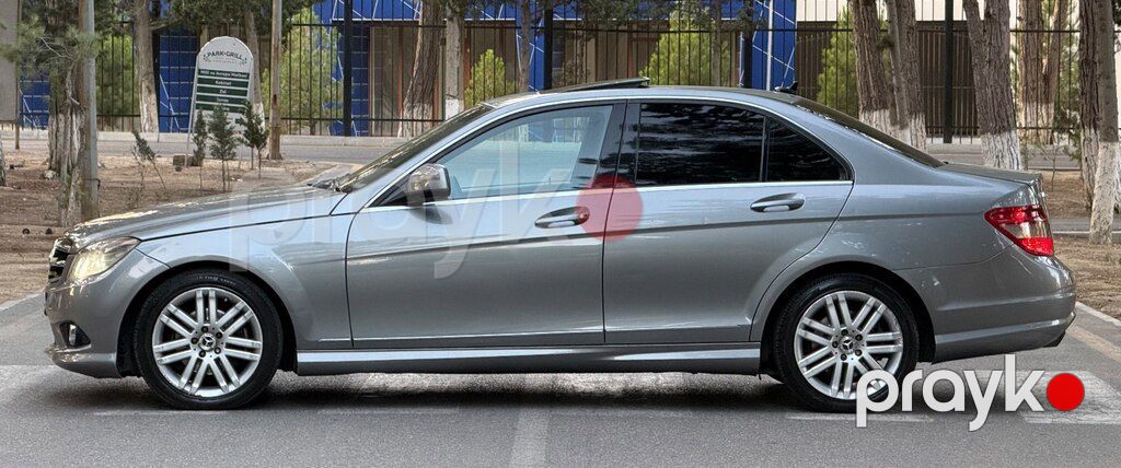 Mercedes C 280, 3.0 L, 2008 il, 198 253 km — Avtomobillər, Bakı (12)