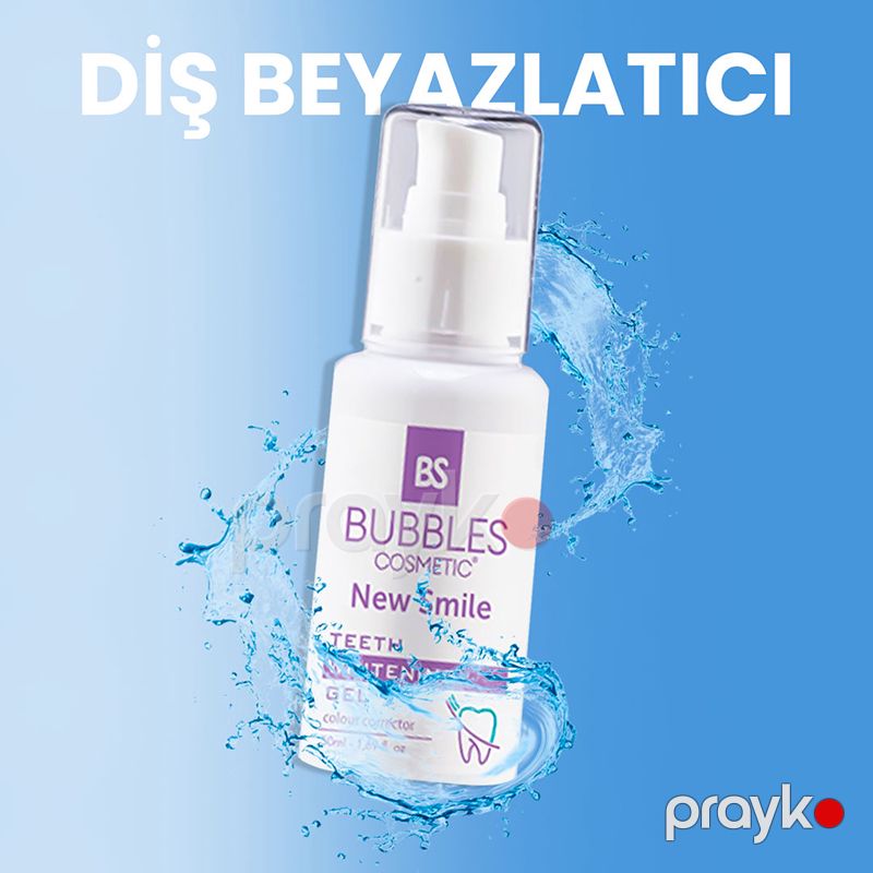 Bs Bubbles Cosmetik Diş Ağardıcı Gel Mükəmməl Gülüş Üçün 8 Dəfə Effektiv Formula 50ml Agardıcı Diş Məcunu — Gözəllik və səhiyyə, Bakı (4)