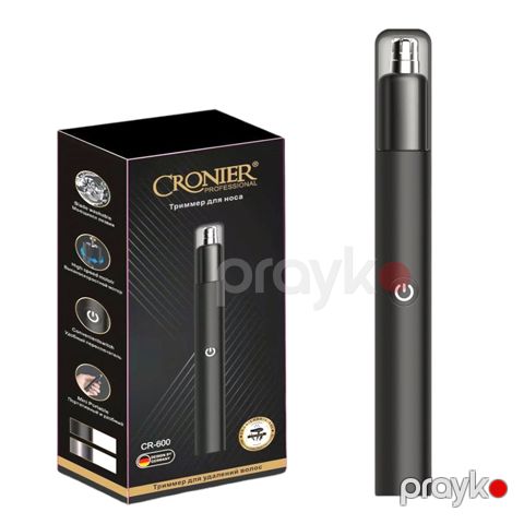 Cronıer Burun Qulaq Üçün Trimmer Cronier cr-306 Qara Kİşilər Üçün Portativ Sürətli Burun Qulaq Təmizləyici — Bakı