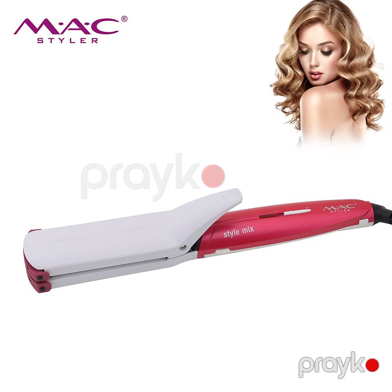 MACstyler MC-2075 8 Başlıqlı Peşəkar Saç Həcimləndirici Fen Çok Fonksiyonlu Keramik Dəyişiləbilən Başlıqlı Saç Düzleştirici Fen Set — Fən, Bakı (2)
