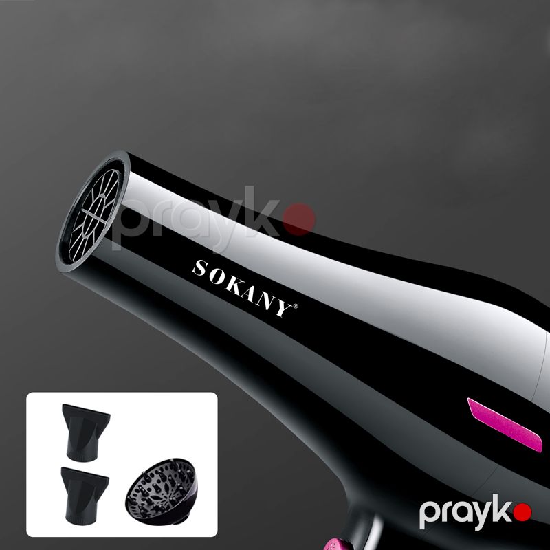 Sokany SK-14002 - Hava Feni Professional Yüksək Güclü Yüksək Keyfiyyətli 2400W Elektrikli Saç Qurutma Maşını — Fən, Bakı (2)
