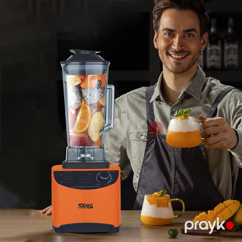 15 Sürətli Çoxfunksiyalı Blender 2L Professional Smoothie Qida Mikseri Qiymə Ət ÇəkənTeromistat Nəzarətli Şirəçəkən 1800W KJ2099 — Blenderlər, xırdalayanlar və mikserlər, Bakı (4)