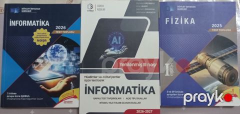 İnformatika və Fizika üzrə test topluları və test bankı Fizika test — Masazır