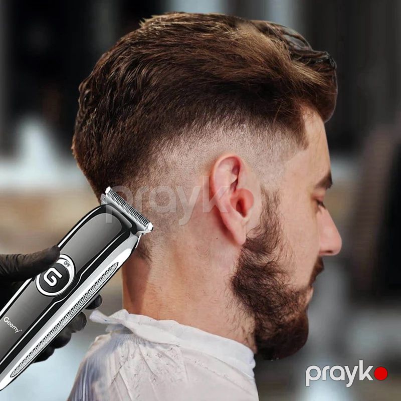 Geemy Elektrikli Saç Təraş Maşını Çoxfunksiyalı Yüksək Keyfiyyətli Trimmer — Usturalar, trimmerler və epilyatorlar, Bakı (8)