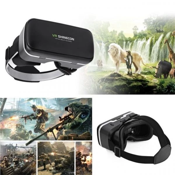 Virtual reallıqlı 3D eynəkləri – VR Shınecon G04A+B01. Hədiyyə Bluetooth joystiki — Elektronika, Bakı (3)