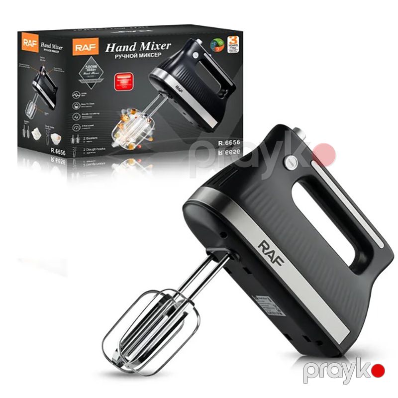 RAF Elektrikli Mini Əl Mikseri 500W Gücə Malik Portativ 5 Sürətli Əl Mikseri — Blenderlər, xırdalayanlar və mikserlər, Bakı (7)