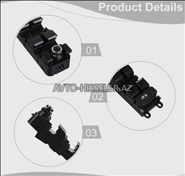 Range Rover Lande Rover şüşə qaldıran knopka — Kuzov hissələri, Bakı (4)