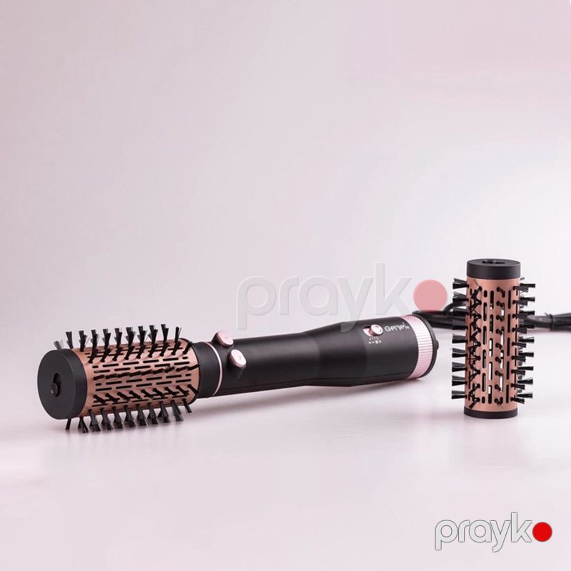 Genei GM-4825 Professional Yüksək Sürətli 2-si 1 Arada Hava Feni Peşəkar Fırça Fen Yüksək Keyfiyyətli Saç Düzləşdirici Quruducu Fen 1000W — Fən, Bakı (6)