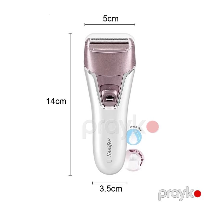 Sonifer SF-9521 Çoxfunksiyalı Elektrikli Epilator 2 Başlıqlı Qadın Epilatoru — Usturalar, trimmerler və epilyatorlar, Bakı (2)
