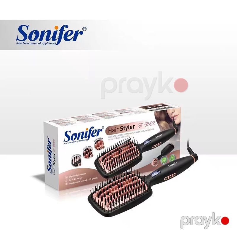 Sonifer SF-9562 Peşəkar Elektrikli Saç Düzləşdirici Fen Çoxfunksiyalı İsti Hava Feni 50W Gücündə — Fən, Bakı (4)