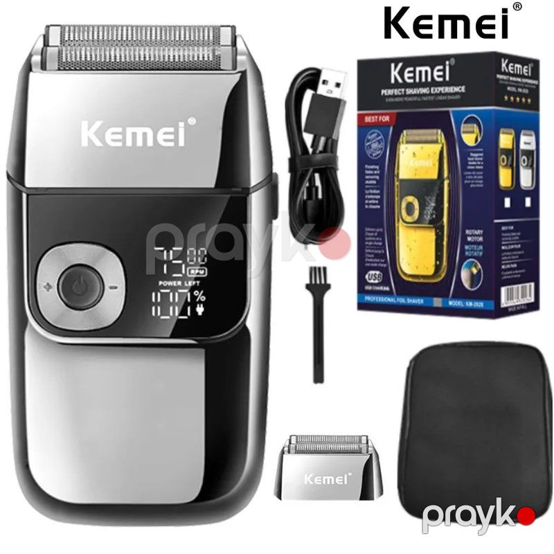 Kemei 5W Gücə Malik Trimmer Elektrikli Təkrar Doldurulan Saqqal Təraş Aparatı KM-2028 — Usturalar, trimmerler və epilyatorlar, Bakı (6)